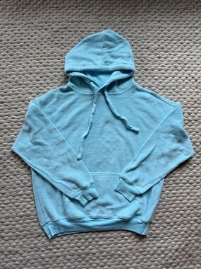 Soft Serve Clothing Cloud Cotton Hoodie - Light Blue - Size M